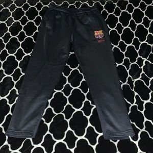 Navy Blue FC Barcelona sweatpants Size Small